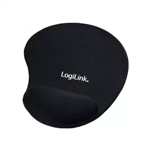 Tappetino per mouse LogiLink con poggiapolsi in gel di silicone