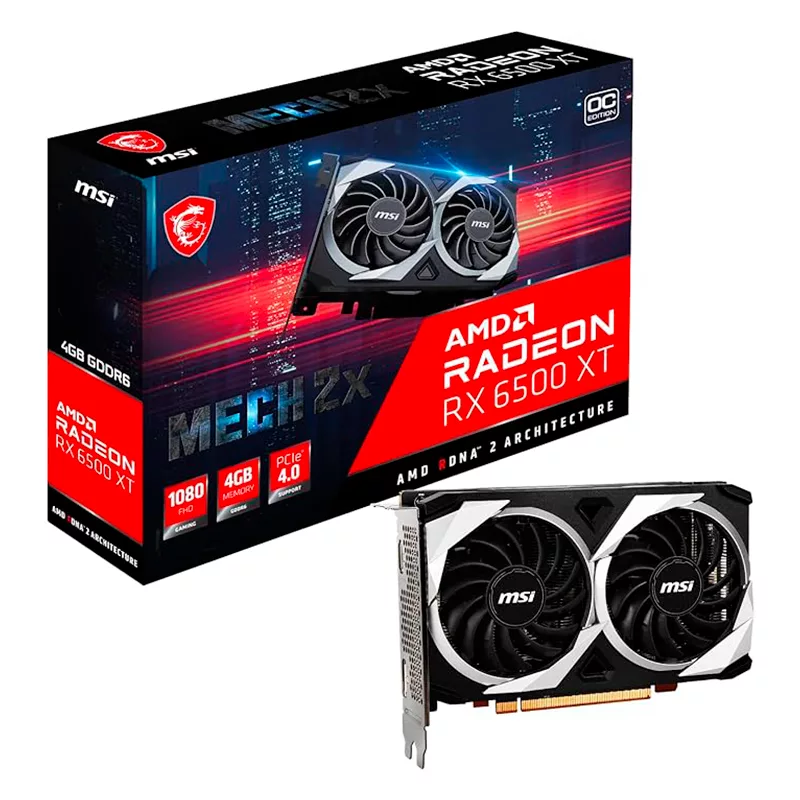 VGA MSI Radeon RX 6500 XT 4GB